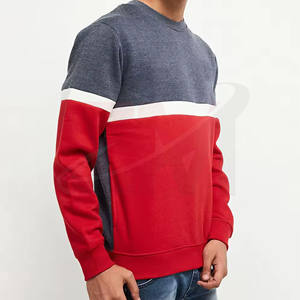 Sudaderas con logo personalizado en rojo y gris para hombre, en oferta, gran cantidad, últimos diseños disponibles, telas personalizadas - Product Image 2