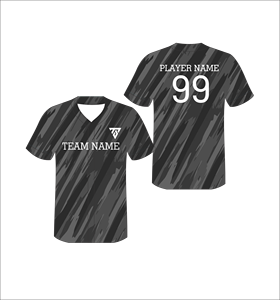 Camiseta de Béisbol Personalizada con Cuello en V, Manga Corta, Impresión Sublimada, Poliéster que Absorbe la Humedad, Unisex para Adultos, para Todas las Temporadas, con Nombre del Equipo y Logotipo - Product Image 2