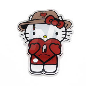 Custom Logo Heart Kitty Acrylic Durable Lash Tile Trays <b>Eyelash</b> Extensions Tweezers Holder <b>Glue</b> for Organizer False <b>Eyelashes</b> - Product Image 3