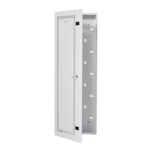Gabinete de Red Multimedia Ventilado de 42 Pulgadas con Puerta Abatible, Caja de Gestión de Cables y Sistema de Cableado - Product Image 1