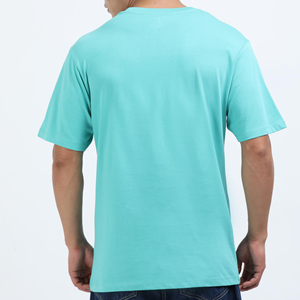 Camiseta de Hombre 100% Algodón, Color Sólido, Cuello Redondo, Informal, de Alta Calidad, Diseño Clásico, Últimos Modelos - Product Image 2