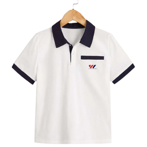Chemise de golf pour homme à manches courtes, col classique, séchage rapide, anti-plis, tricotée, respirante, personnalisable avec logo, coupe régulière, ODM - Product Image 5