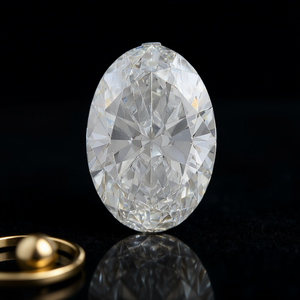 Diamant ovale cultivé en laboratoire certifié IGI 15,03 carats VVS2 - Product Image 3