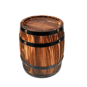 Macetas de madera rústicas al por mayor, macetas de barril de madera para plantas, para interiores y exteriores, de Vietnam - Product Image 3