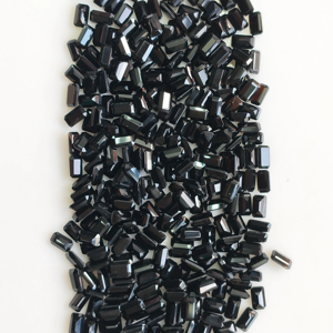 พลอยออนิกซ์สีดำธรรมชาติ รูปทรงแปดเหลี่ยมขนาด 5x3 มม. คุณภาพดีที่สุด สำหรับทำเครื่องประดับ จากเรดเมาน์เทน เจมส์ - Product Image 3