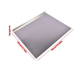 Planche à découper extra large en acier inoxydable 304, robuste, 19,7 po x 15,8 po, taille personnalisable pour hacher, cuire et préparer des pâtisseries - Product Image 6