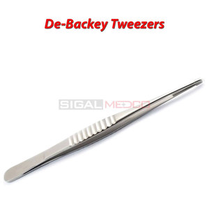 Pinzas DeBakey SIGAL MEDCO SM-DS-031 de 15 cm, Instrumentos Dentales de Acero Inoxidable Alemán, Pinzas Quirúrgicas Ortodónticas Multiusos - Product Image 5