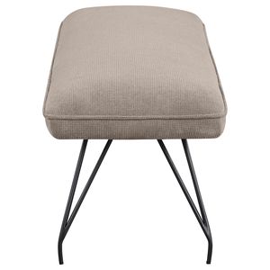 Panca da Pranzo Kailea in Tessuto Taupe, Elegante Arredamento per Sala da Pranzo - Product Image 5
