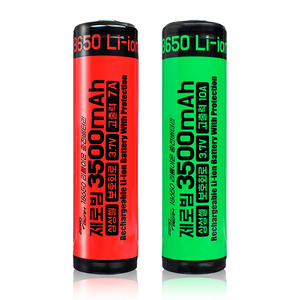 Batterie Li-ion protégée ZEROBEAM Samsung 35E 18650 3500mAh 7A à décharge élevée 3.7V, cellule rechargeable pour lampes de poche - Product Image 6