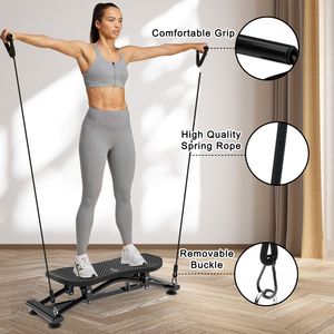 Simulador de Esquí para Interiores con Bandas de Resistencia Antideslizantes, Equipo de Fitness para Esquí, Máquina de Esquí Duradera y Práctica - Product Image 6