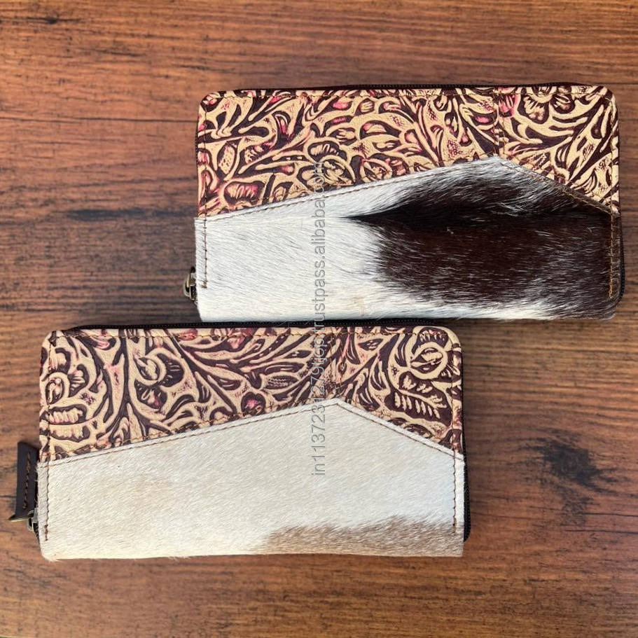 Brown With Embossed Print