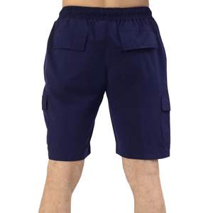 Shorts de sport cargo bleu marine pour hommes avec poches, séchage rapide, entraînement, course à pied, vêtements de sport, équipement d'entraînement - Product Image 2
