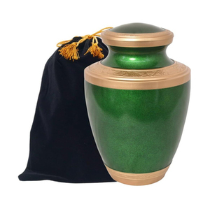 Urnas decorativas de latón para adultos, urnas hechas a mano para entierro de hombres y mujeres, urnas funerarias de alta calidad - Product Image 1