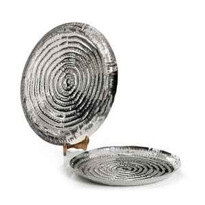 Último Artículo de Artesanía, Tazón Decorativo de Metal, Plato Metálico para Ensaladas, Tazón de Diseño para Ensaladas, Tazón Hecho a Mano para Servir Alimentos - Product Image 6