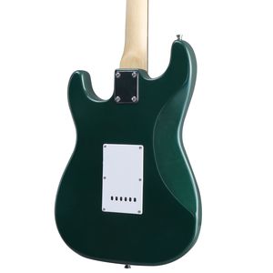 Kit Chitarra Elettrica KST Elegante HSS per Principianti con Amplificatore da 5W, Borsa, Corde Verdi, Fasce Laterali in Acero e Tracolla Elegante - Product Image 4