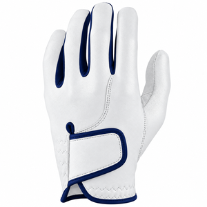 Gants de golf en cuir véritable, gants de sport respirants unisexes, gants de golf blancs et rouges, gants de golf antidérapants - Product Image 3