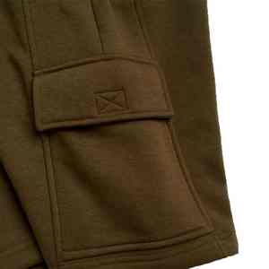 Shorts cargo pour hommes de haute qualité avec cordon de serrage à la taille, séchage rapide, coupe régulière, légers, en coton et polyester - Product Image 4