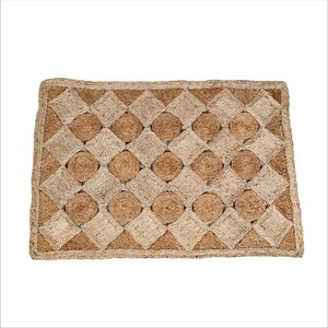 Tapis réversible en jute tressé 100% naturel, durable et écologique pour salon, cuisine, couloir, balcon, chambre d'amis - Product Image 4