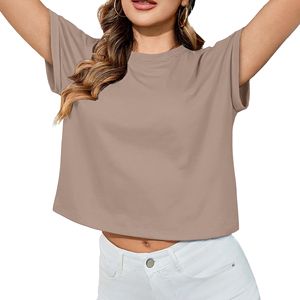 Nouvelle collection 2026 : T-shirts crop top élégants pour femmes, design tendance, style streetwear. - Product Image 4