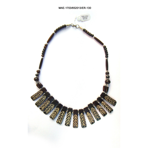 Collar de Resina con Cuentas de Estilo Étnico, Joyería de Diseño Artesanal para Mujer, al Mejor Precio al por Mayor - Product Image 2