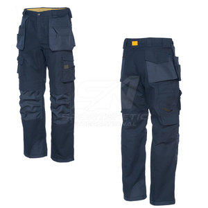 Pantalones de trabajo de alta visibilidad con cinta reflectante y tela transpirable para trabajo al aire libre - Product Image 3