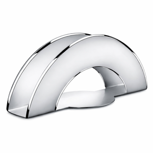 Stainless Steel Napkin <b>Tissue</b> <b>Paper</b> Holder <b>Tissue</b> Holder D Shape With Full Silver <b>Color</b> Napkin Rack for Counter top - Product Image 1