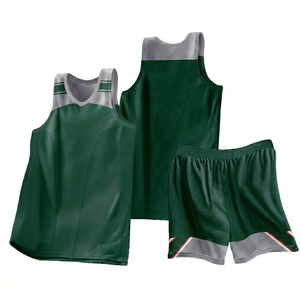 Custom Adult Basketball Uniform <b>Set</b> Printed Breathable Plus Size Full Team Jersey - Product Image 5