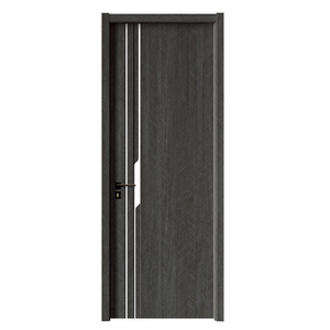 Portes intérieures en composite bois-plastique (WPC) imperméables, design moderne, pour chambre, salle de bain, hôtel, garantie 3 ans, fabrication vietnamienne. - Product Image 1