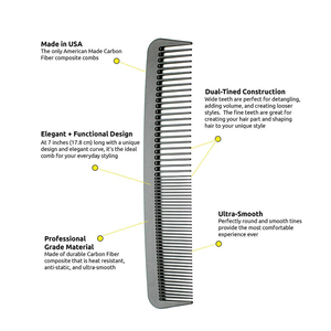 Peigne à cheveux professionnel pour salon de coiffure, en acier inoxydable, de bonne qualité, dernier design - Product Image 4