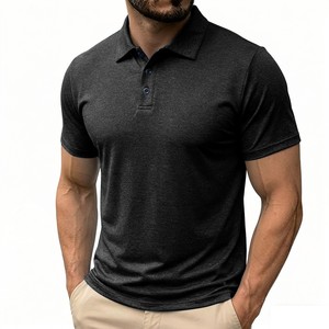 Chemise pour homme à manches courtes, imprimée, tricotée, 100% laine mérinos, respirante, anti-rides, coupe décontractée, pour l'extérieur, 180g - Product Image 2