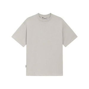 T-shirt unisexe en coton épais 240 GSM, style vintage, design perlé, coupe oversize, grande taille, streetwear d'été, ODM - Product Image 4
