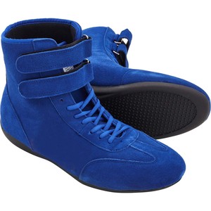 Chaussures de karting professionnelles de style actuel, mi-mollet, respirantes, réglables, imperméables, doublure en cuir véritable, hiver, moto - Product Image 1