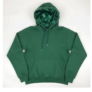 Sudadera con Capucha de Buena Calidad, Forrada de Satén, Elegante, Informal, de Algodón, para Hombres, Mujeres y Jóvenes, Moda Urbana - Product Image 1