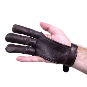 Guantes de tiro con arco al por mayor para usuarios de arcos recurvos y tradicionales con ajuste cómodo, proveedor de exportación, pedidos al por mayor - Product Image 3