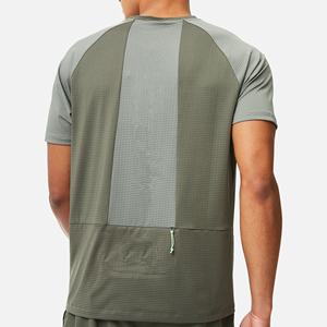 Ensemble T-shirt et short respirant pour homme, nouveau design, fabrication OEM, extensible dans quatre directions, pour la course estivale - Product Image 3