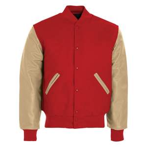 Chaqueta Universitaria Estilo Bomber de Primera Calidad para Hombre, Chaqueta Bomber Premium para Hombre - Product Image 1