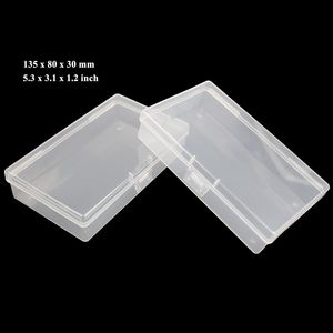 Set di 12 Mini Contenitori Rettangolari in Plastica Trasparente con Coperchi a Cerniera, 5,3 x 3,1 x 1,2 Pollici, Scatole Vuote per Organizzazione - Product Image 1