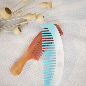 Tradebyd Luxury Handmade Eco-Friendly Fairy Style Resin Hair Comb for Premium Hair Grooming and Beauty Care Solutions - Product Image 1
