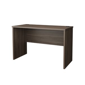 Escritorio de Oficina Minimalista FM FURNITURE con Acabado en Nogal Oscuro y Gestión de Cables - Product Image 5