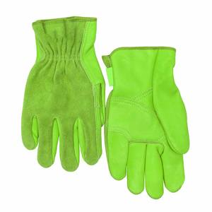 Gants de conducteur en cuir de vachette renforcé et cuir pleine fleur de haute qualité, gants de sécurité industriels robustes antidérapants, logo personnalisé - Product Image 5