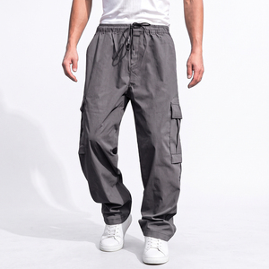 Wholesale Cargo Pants 6 Pockets Trouser Washable Custom Logo Breathable Wholesale High Quality Men's Cargo Pants - Product Image 3