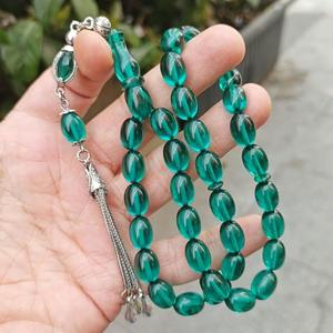 100 pièces de décorations miniatures sculptées en résine écologique pour Pâques, Tasbih rond fait main, Art Zone Créative - Product Image 1