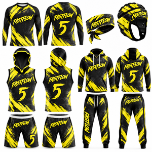 American Flag Field Set <b>Socks</b> 7on7 Unisex Compression Football Uniform Custom 7v7 <b>Game</b> Jersey Set Short Sleeve Quick Dry - Product Image 1