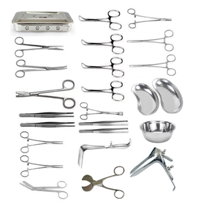 Premium 21 Pcs Feline Spay Pack Veterinary Ovariohysterectomy <b>Kit</b> Stainless Steel Snook Hook Olsen Hegar Needle Holder Scissors - Product Image 6