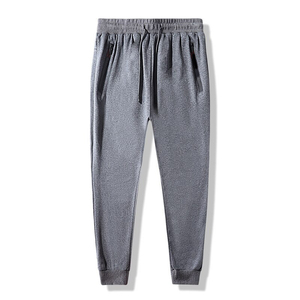 Wholesale Sweatpants Men's Track Pants Cotton Fleece Jogger Black Grey <b>Down</b> Cotton Warm Pants Male WaterProof Thermal <b>Trousers</b> - Product Image 3