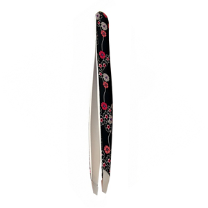 Juego de 3 Pinzas de Acero Inoxidable de Alta Calidad con Punta Inclinada para Maquillaje de Cejas y Cuidado de la Belleza - Product Image 2