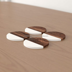 Sous-verres en acrylique de style classique, écologiques, sur mesure, de qualité supérieure, pour usage domestique et commercial, tapis multicolores - Product Image 3