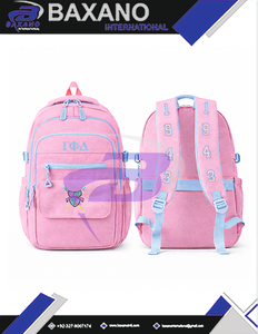 Gamma Phi Delta GPD Sorority 3D Style High Quality <b>Backpack</b> Sports & Travel Modern School Bag Customized Logo Design - Product Image 4