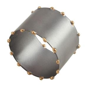 Ronds de serviette martelés dorés de haute qualité pour une utilisation quotidienne dans la cuisine et vaisselle de qualité stockée pour les hôtels - Product Image 6