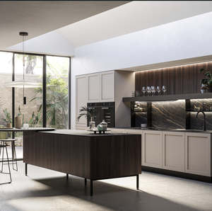 JY Project Customized Modern MDF Kitchen <b>Cabinet</b> Luxury Apartment Full Set Hinge RTA Modular <b>Cabinets</b> 2-Year Warranty - Product Image 3
